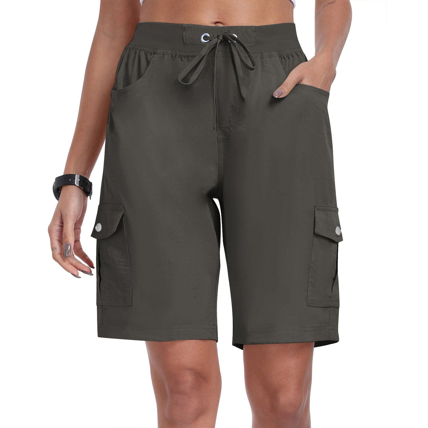 Schnelltrocknende Cargo-Shorts für Damen