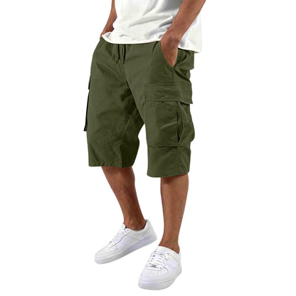 Cargo-Shorts mit mehreren Taschen für Herren