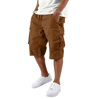 Cargo-Shorts mit mehreren Taschen für Herren