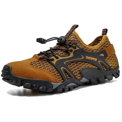 Herren Outdoor-Trekkingschuhe mit rutschfester Sohle und atmungsaktivem Mesh