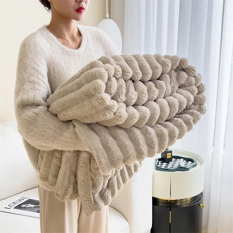 Kuschelige Fleece-Decke