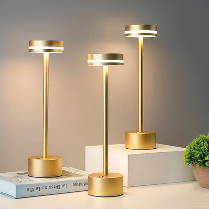 Luxuriöse wiederaufladbare Tischlampe