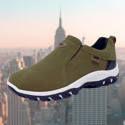 Herren Outdoor-Slip-On Schuhe mit rutschfester Sohle