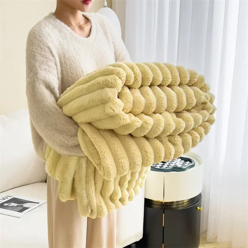 Kuschelige Fleece-Decke