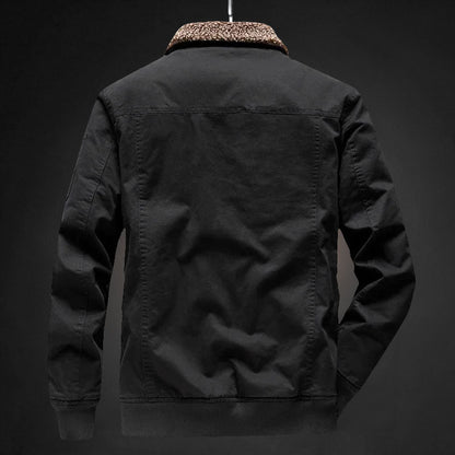 Gefütterte Herren-Fleecejacke für kalte Wintertage