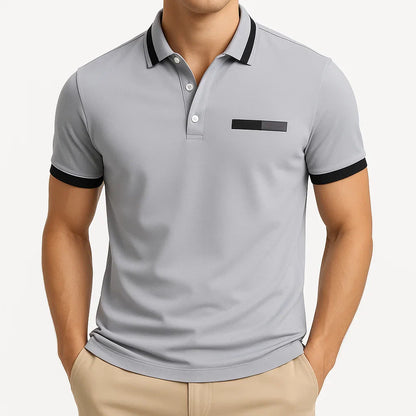 Elegantes Kurzarm-Poloshirt für Herren