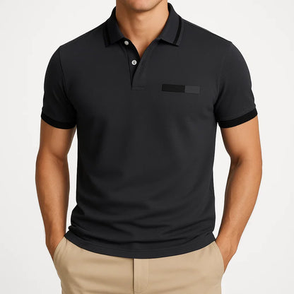 Elegantes Kurzarm-Poloshirt für Herren