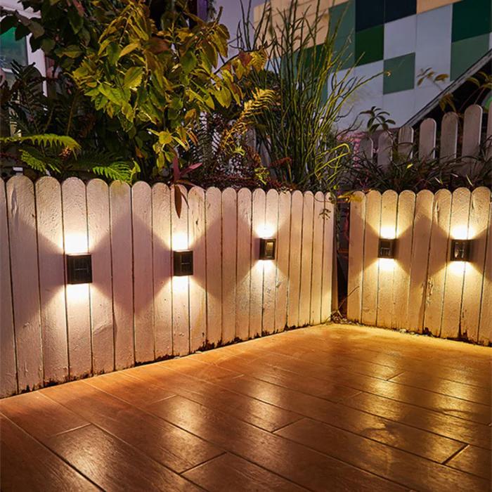 Kabellose LED -Sonnenwandlicht