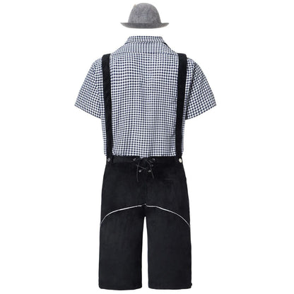 Traditionelle Lederhose im bayerischen Stil für das Oktoberfest