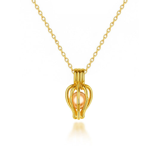 Halskette mit echter Perle