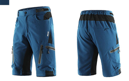Herren Outdoor Radhose mit atmungsaktivem Material und Reißverschlusstaschen