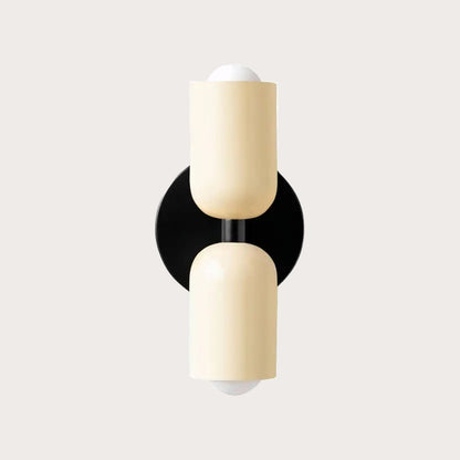 Creative Kerzenform Doppelkopfwandlampe