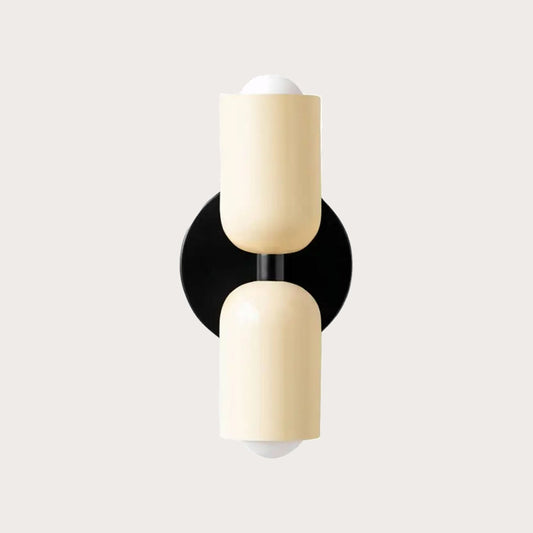 Creative Kerzenform Doppelkopfwandlampe
