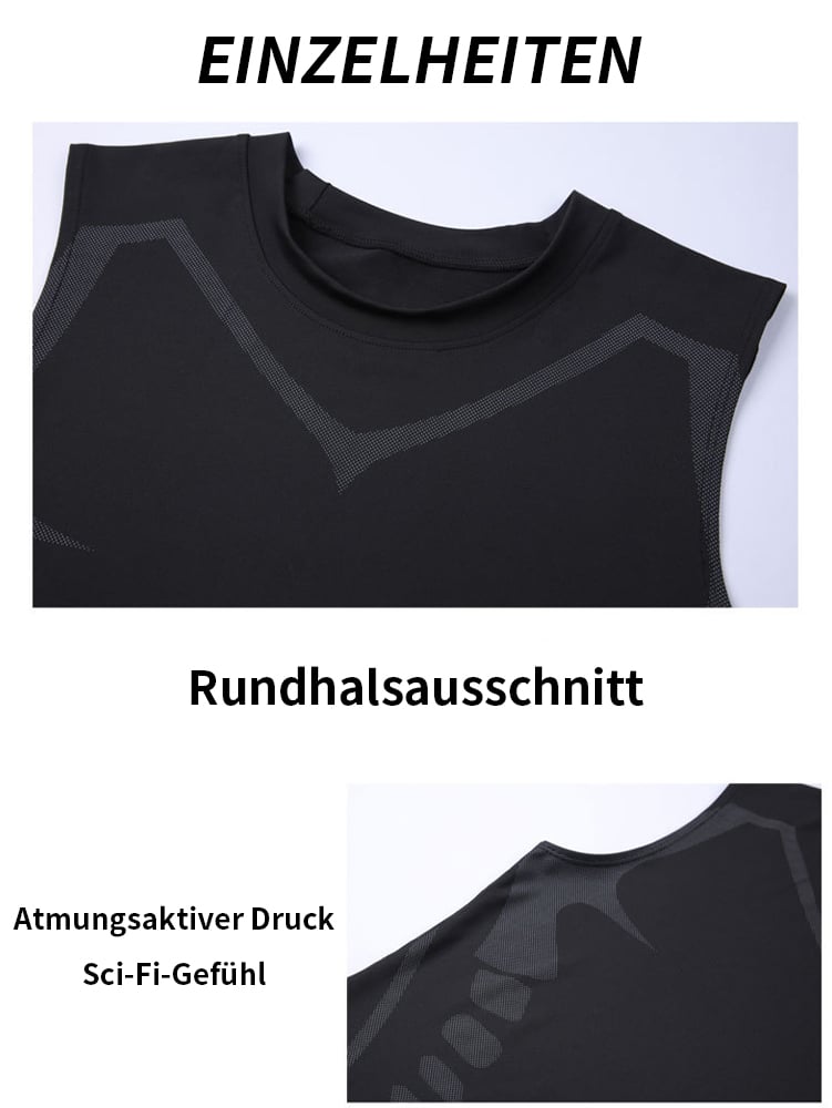 Herren Fitness-Tanktop – schnell trocknend, atmungsaktiv & elastisch – körpernah geschnitten für maximale Bewegungsfreiheit – ideal für Gym & Training💪🏋️‍♂️