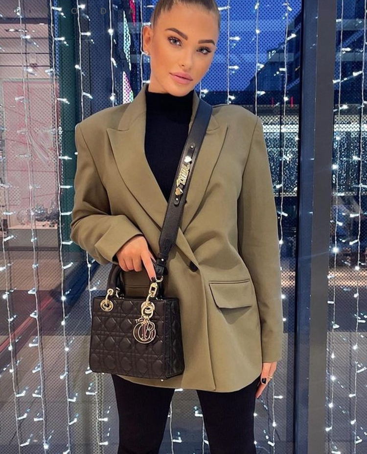 Eleganter Damen Blazer Büro Freizeitmode vielseitig kombinierbar