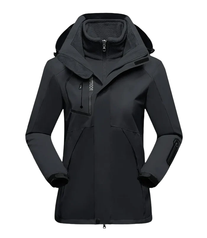 3-in-1 Outdoor Schutzjacke für Damen