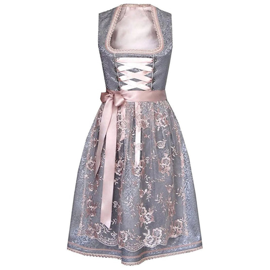 Elegantes Dirndlkleid mit Spitzenschürze