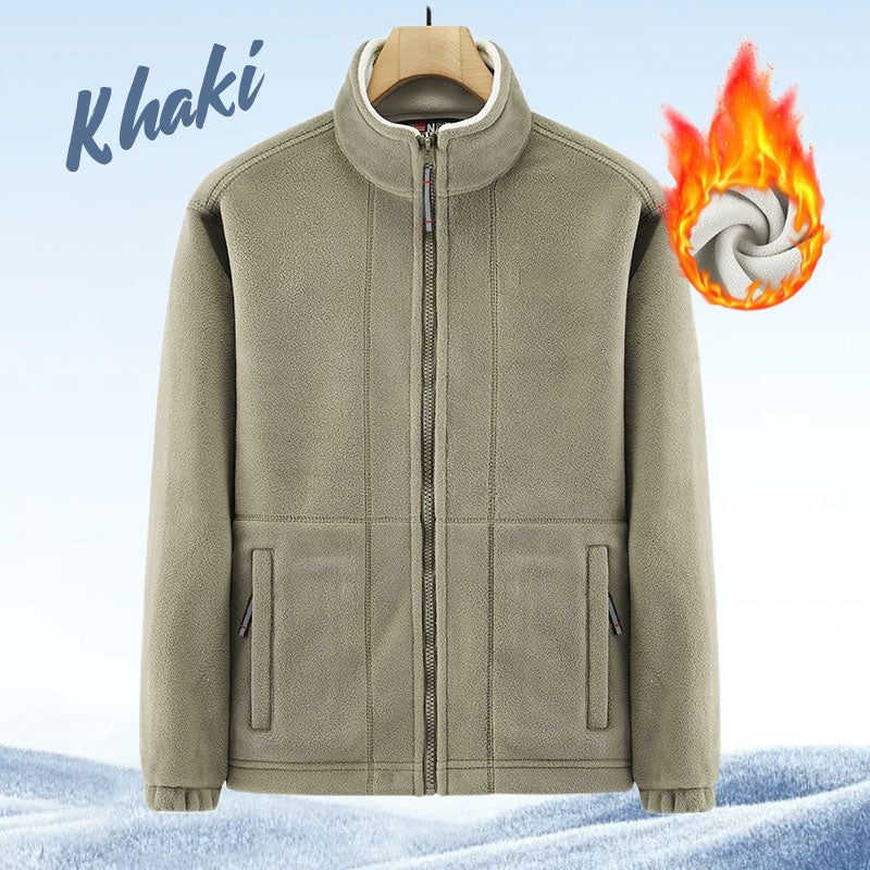 ⌛ Nur noch 3 Tage – 50 % auf alles! ⏰❄️Kostenloser Versand Herren-Doppelfleecejacke
