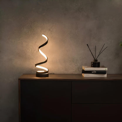 Spiral Tischlampe