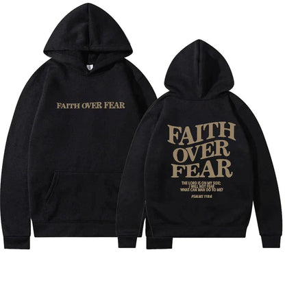 Unisex Hoodie mit Glaubensbotschaft Rückenprint