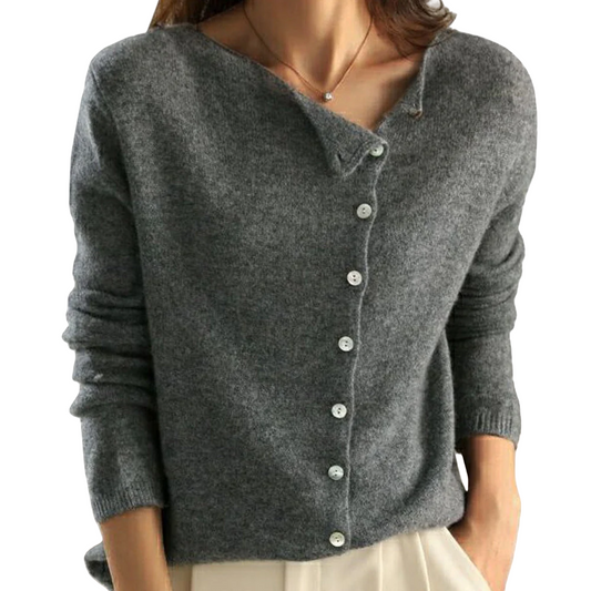 Trendiger Damenpullover mit V-Ausschnitt - Sienna