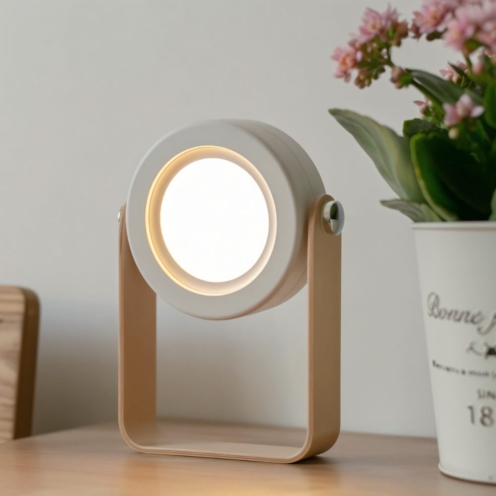 Tragbare Teleskop-Tischlampe für Camping & Zuhause