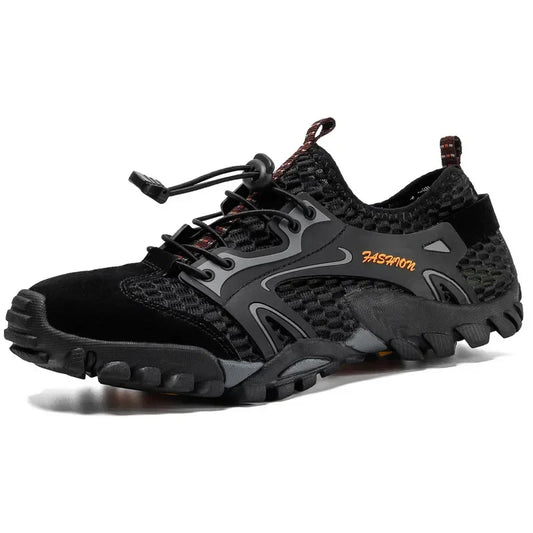 Herren Outdoor-Trekkingschuhe mit rutschfester Sohle und atmungsaktivem Mesh