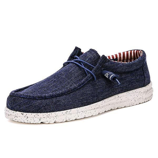 Herren Freizeitschuhe mit Leichter Sohle und Denim-Optik