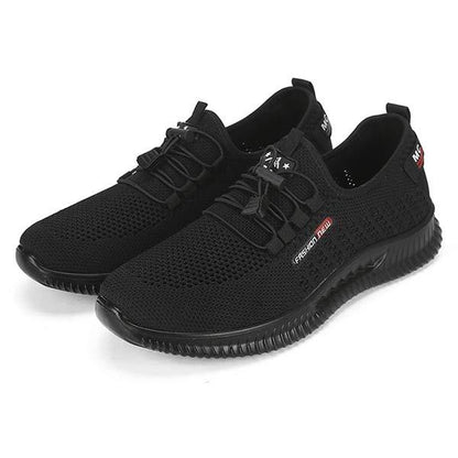 Herren Flyknit Sneaker mit atmungsaktivem Strickobermaterial