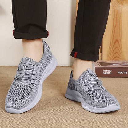 Herren Flyknit Sneaker mit atmungsaktivem Strickobermaterial