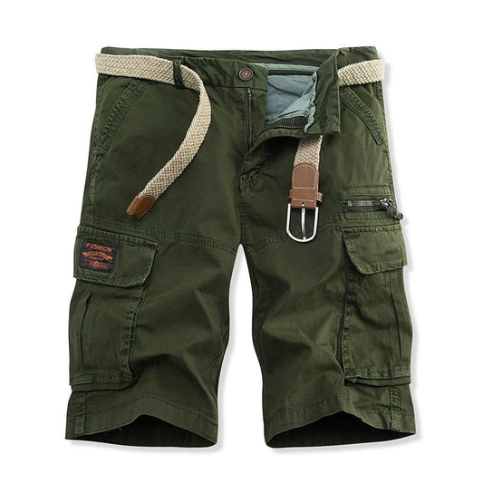 Herren Cargo Shorts mit Gürtel