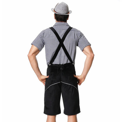 Traditionelle Lederhose im bayerischen Stil für das Oktoberfest