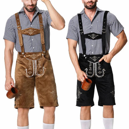 Traditionelle Lederhose im bayerischen Stil für das Oktoberfest