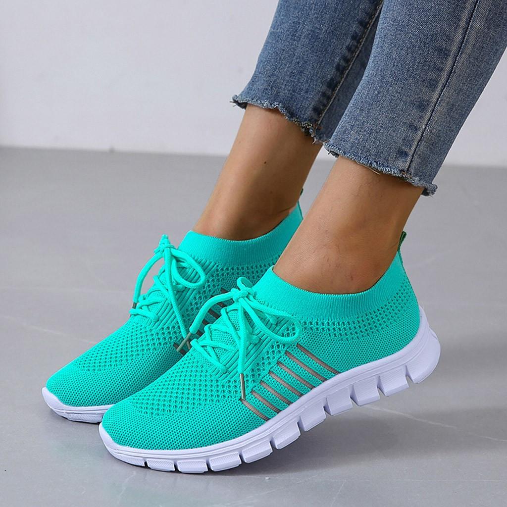Bequeme Damen-Sneaker in leuchtenden Farben für Alltag und Freizeit