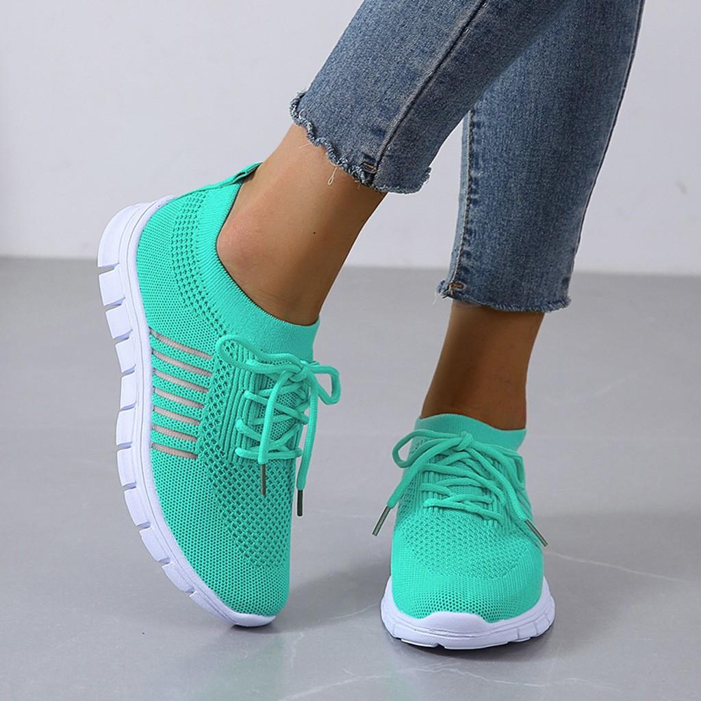 Bequeme Damen-Sneaker in leuchtenden Farben für Alltag und Freizeit