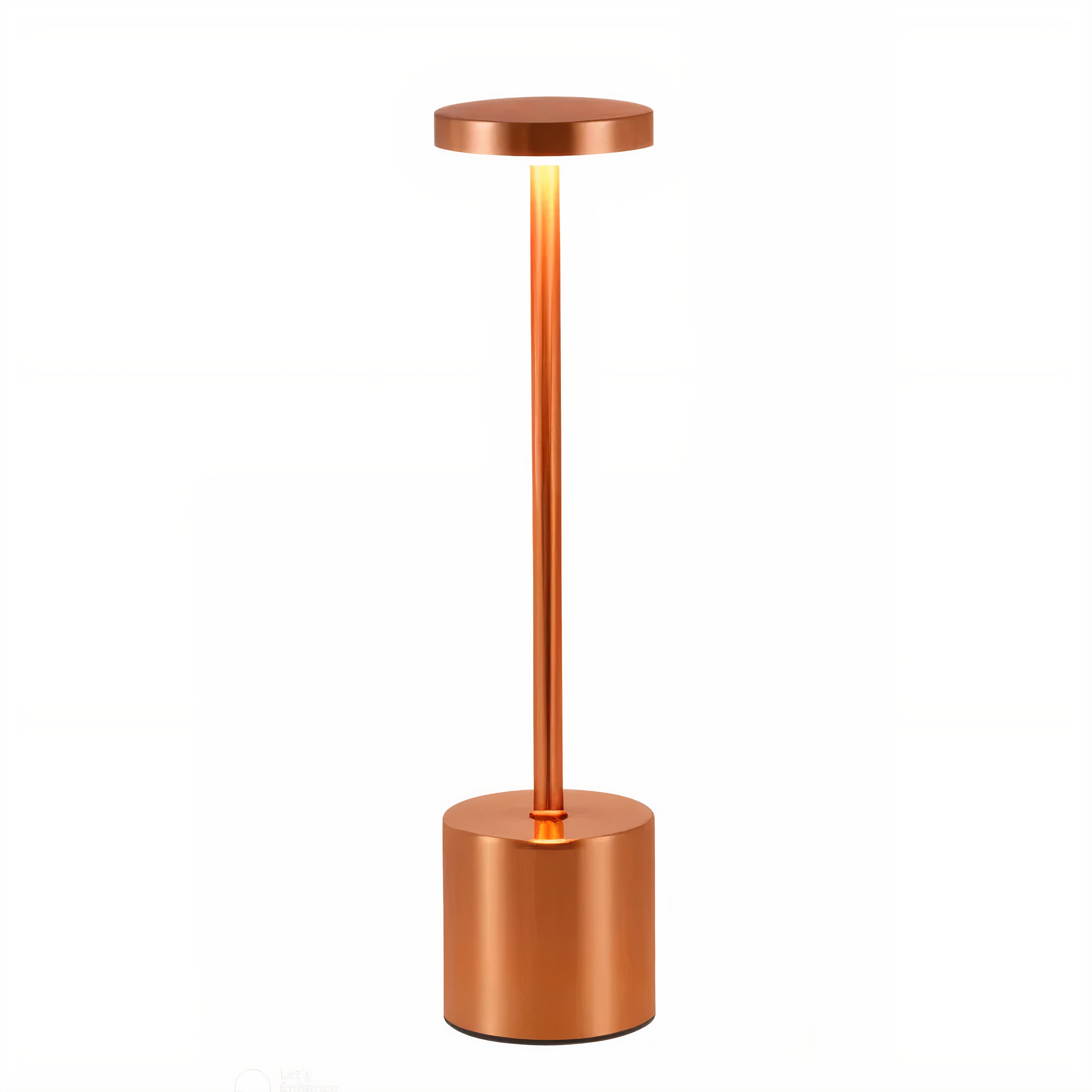Elegante kabellose Tischleuchte