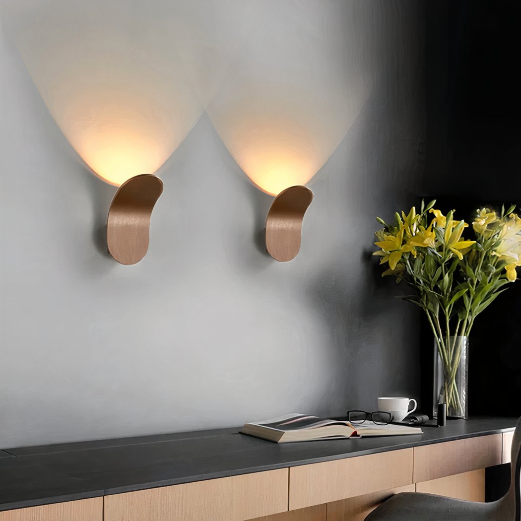 Moderne Aluminium Wandleuchte LED