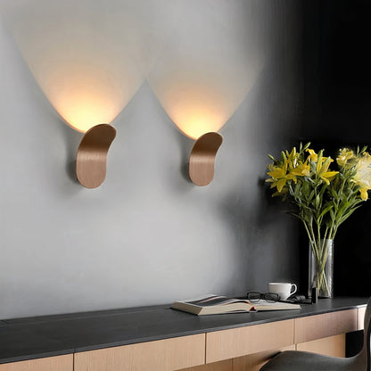 Moderne Aluminium Wandleuchte LED
