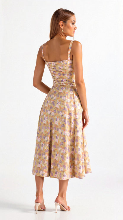 Kiana Korsett Midikleid