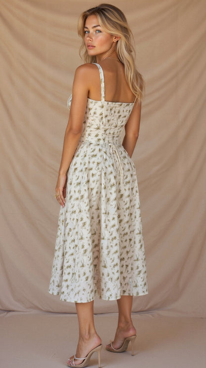 Kiana Korsett Midikleid