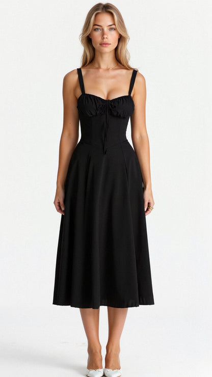 Kiana Korsett Midikleid