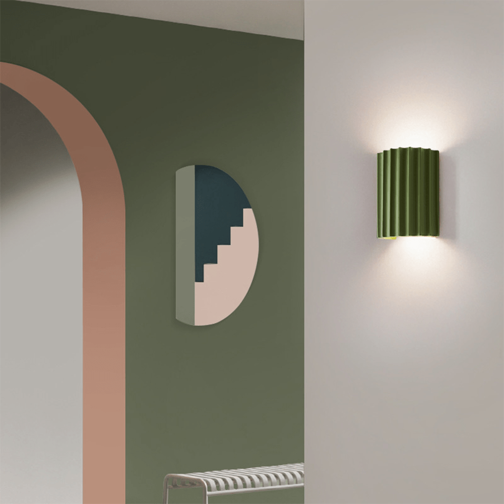 Lumière Halbkreisförmige Wandleuchte