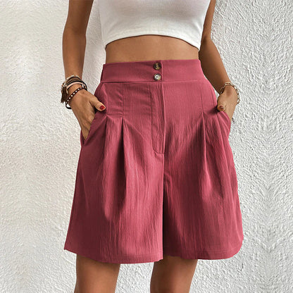 Damen Cargo-Shorts mit Stretch und Lässigem Look