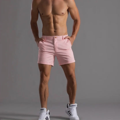 Herren Sommer Shorts aus Baumwollmischung mit Stretch