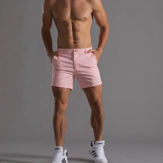 Herren Sommer Shorts aus Baumwollmischung mit Stretch