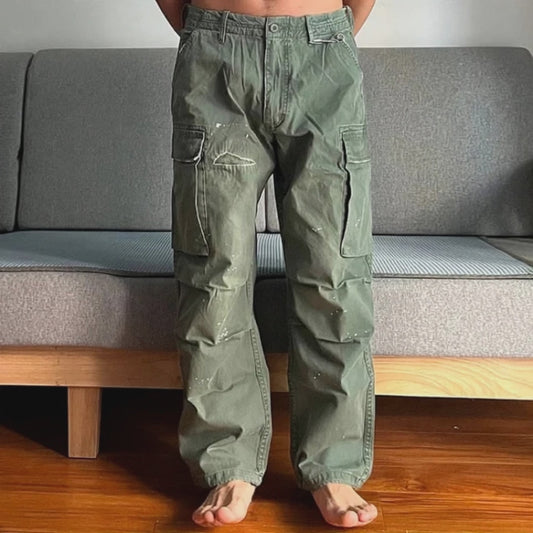 Herren Cargo-Hose mit großen Taschen – Lässig, robust und bequem