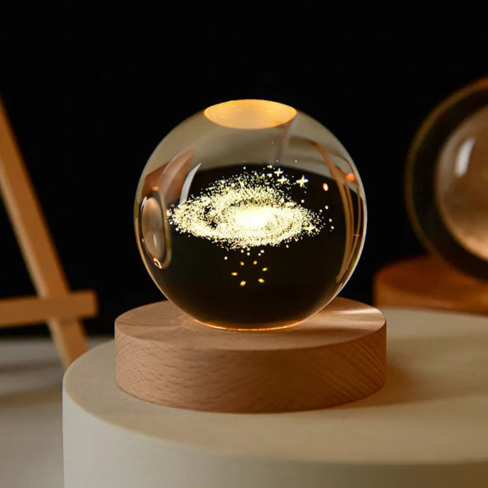CosmoGlow 3D-Universum Lampe – RGB Licht, dekorativ, für Schlafzimmer