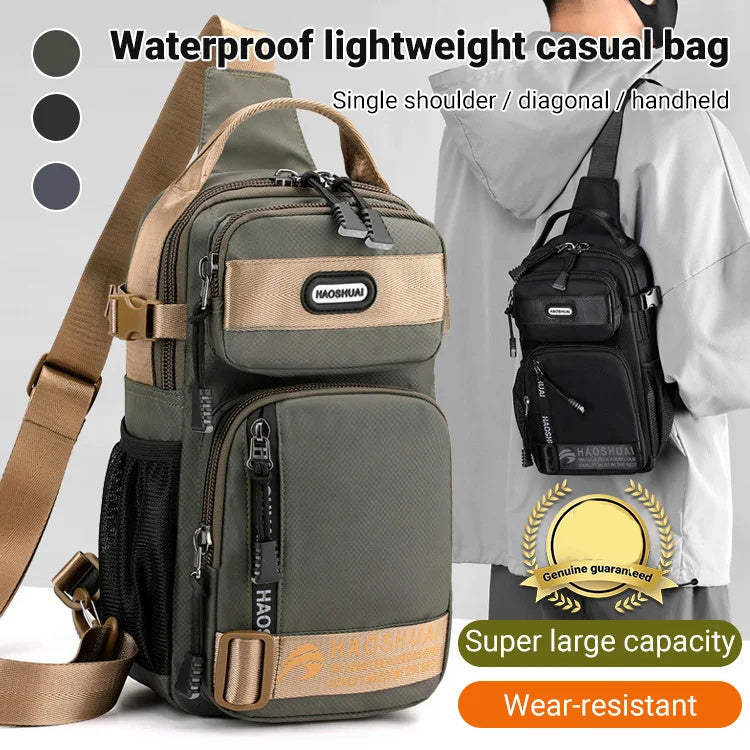 2025 Verstellbare Oxford-Stoff Casual Brusttasche