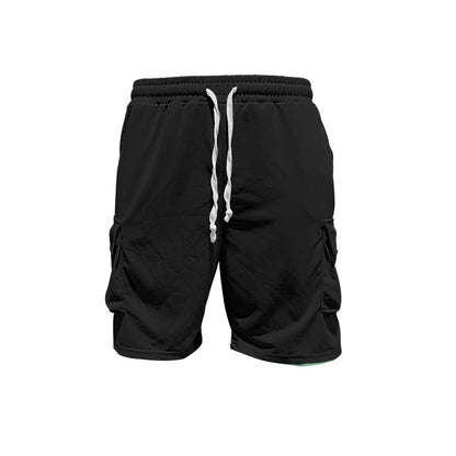Set aus Freizeit-T-Shirt mit kurzen Ärmeln und Shorts für Herren