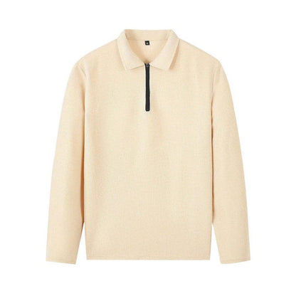 Herren Waffelstrick-Set: Sweatshirt & Hose mit geradem Bein